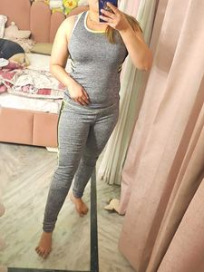 Gray Activewear Set