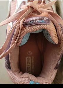 Pink &amp; Purple Lace-Up Sneakers