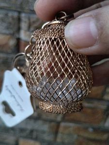 Elegant Lantern Design Keychain