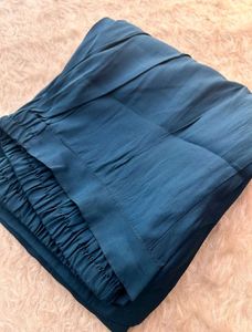 Embroidered Teal Kurta and dupatta