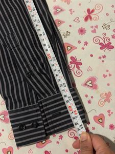 Giordano Men's Striped Formal Shirt M size