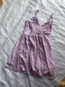 Cute Polka Dot Mini Dress