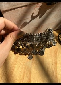 Choker German silver oxidised