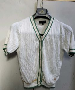 Vintage Knit Button-Up Cardigan