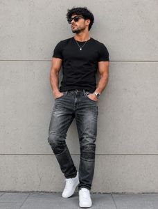 Wrangler Men's Stylish Charcoal grey Jeans