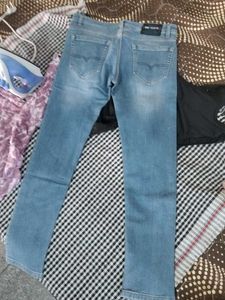 Light Wash Denim Jeans