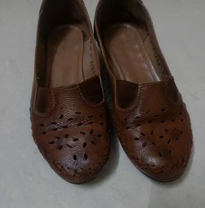 brown leather