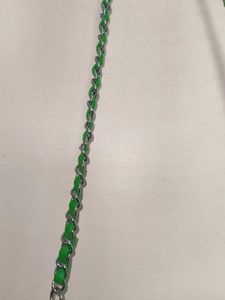 Green Quilted Chain Bag