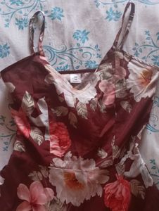 Floral Print Maxi Dress