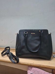 Chic Black ROCIA Handbag