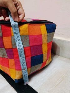💝✨Vibrant Patchwork Storage Bag