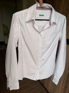 United colours of Benetton Striped Button-Up Shirt
