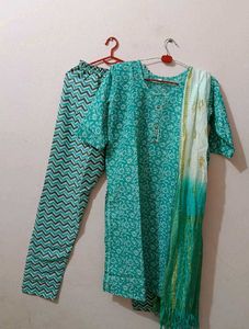 Daily Wear Colourful Full Dress Set
