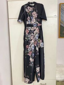 Floral Print Jumpsuit