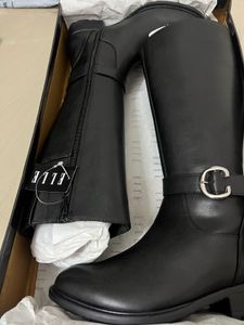 ELLE Black Knee-High Boots