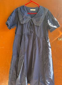 Chic Dress with cute collar