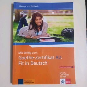 3 German A2 Exam prep books