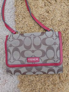 Coach Monogram Crossbody Bag