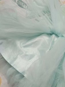Cute Blue Girls Party Dress