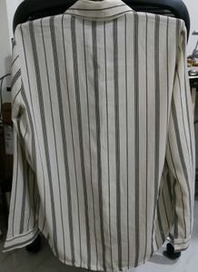 Classic Striped Button-Up Shirt
