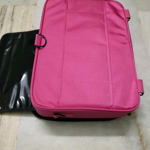 Pink Travel Cosmetic Bag
