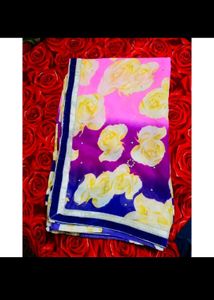 Stunning Floral Print Saree