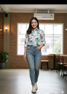 Patterned Men's Shirt