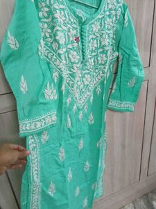!SALE! Chickankari Handwork Kurta