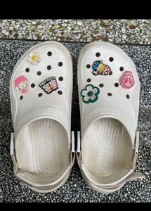White Crocs