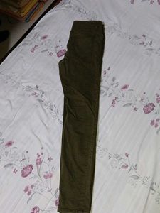 Olive Green Skinny Jeans