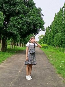 Cute Plaid Pinafore Dress