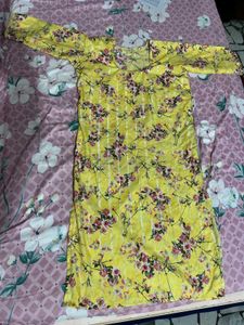 Pink Striped Cotton Kurta