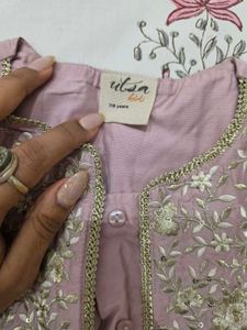 Pretty ethnic  dress for diwali