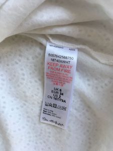 Miss Selfridge White Cottage Dress