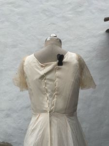 Elegant Cream Maxi Dress