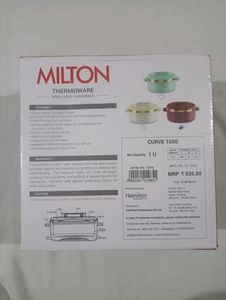 Milton Plastic &amp; Stainless Steel Curve Insulated.