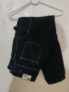 Zara Black Cargo Pant