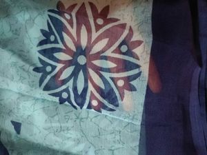 Floral Print Saree