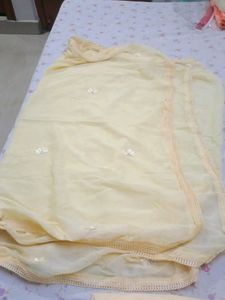 Elegant Cream Kurta Set with Dupatta