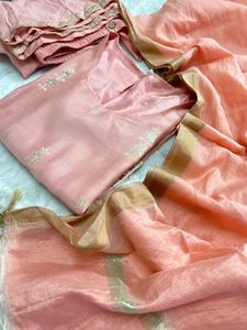 Elegant Pink Kurta Set with Dupatta