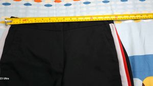 Zara Black Straight -Leg Trouser