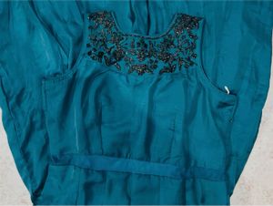 Elegant Teal Ethnic Gown never wear