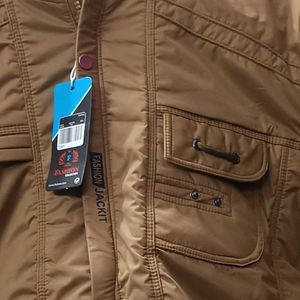 Stylish Tan Men's Casual Jacket | L, XL, XXL