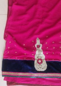Pink &amp; Green Indian Outfit