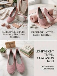Pink Ballerina Flats