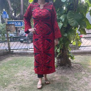Pakistani Statement Fully Embroidered Kurta