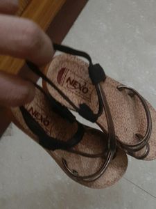 Beautiful Brown Shining Footwear