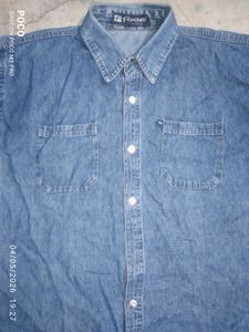 DENIM BOXY FIT SHIRT