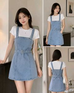 PRICE DROP 🔥Denim Pinafore Dress
