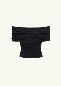 Chic Off-the-Shoulder Ruched Top
